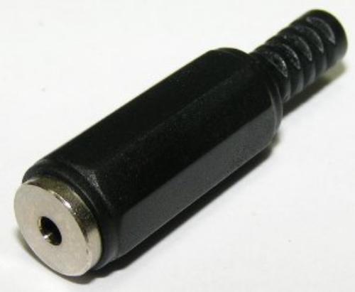 2.5mm Audio Jack Mono Plastic